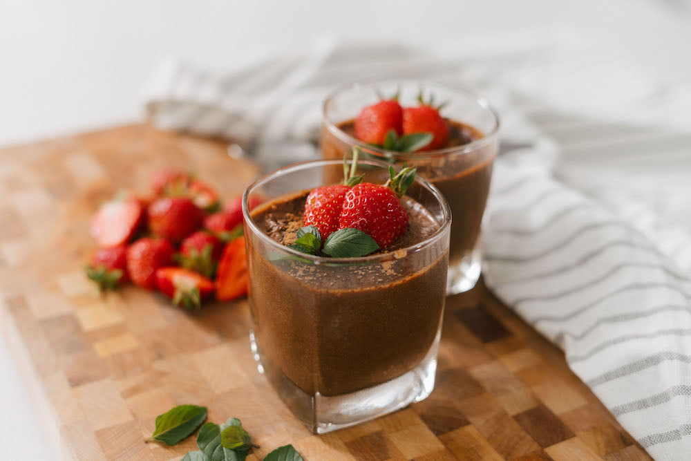 Semifreddo au chocolat-noisettes et tiramisu