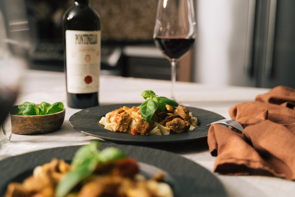 Veau Marengo, Canapés tomates confites & bufala et un invité spécial!