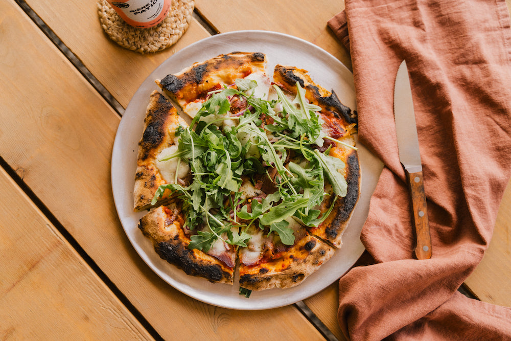 Une visite Au Gîte des Oies & recette pizza au smoked meat d'oie!