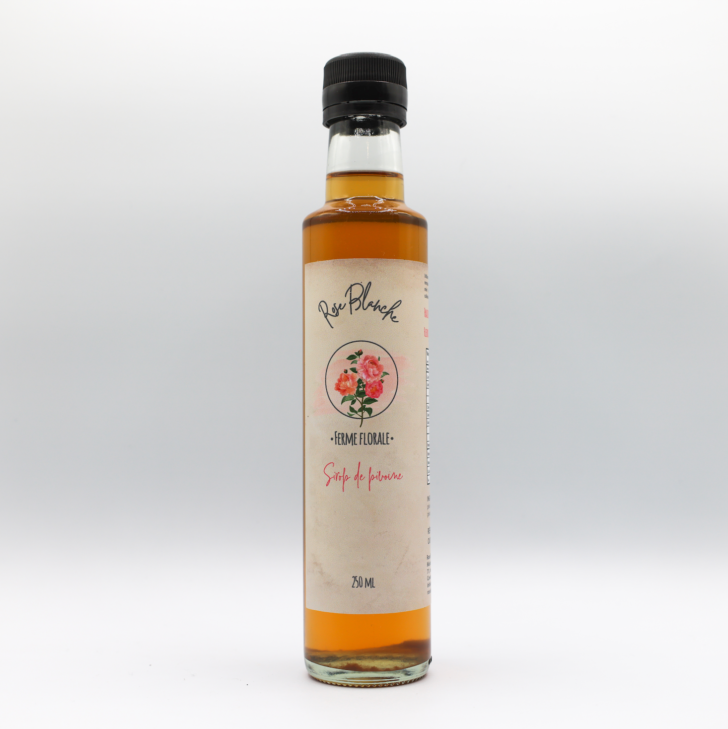 Sirop de pivoine
