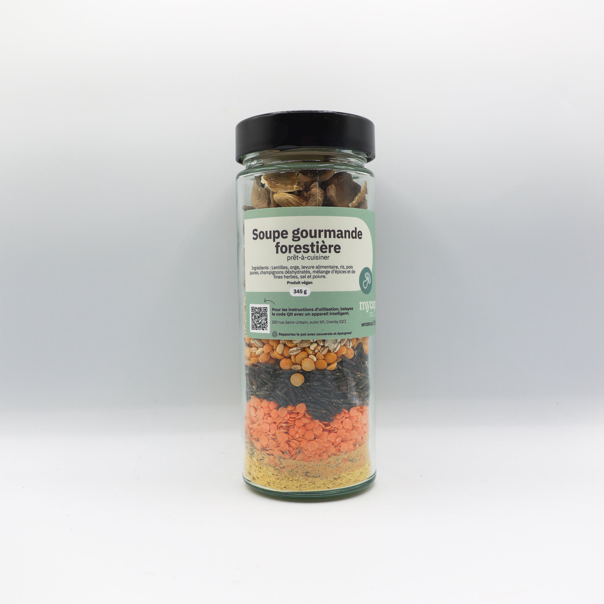 Soupe gourmande forestière