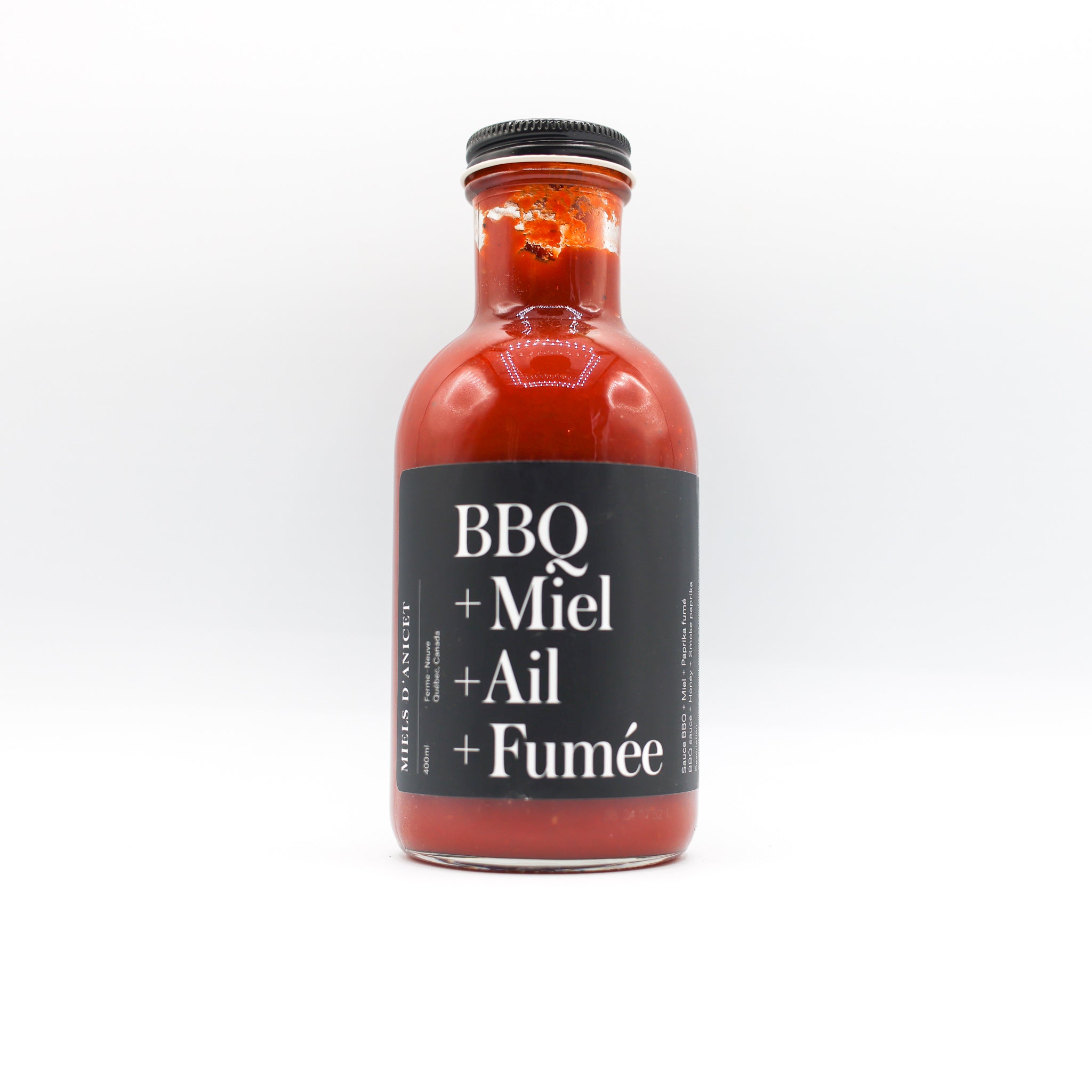 Sauce BBQ miel + ail + fumée