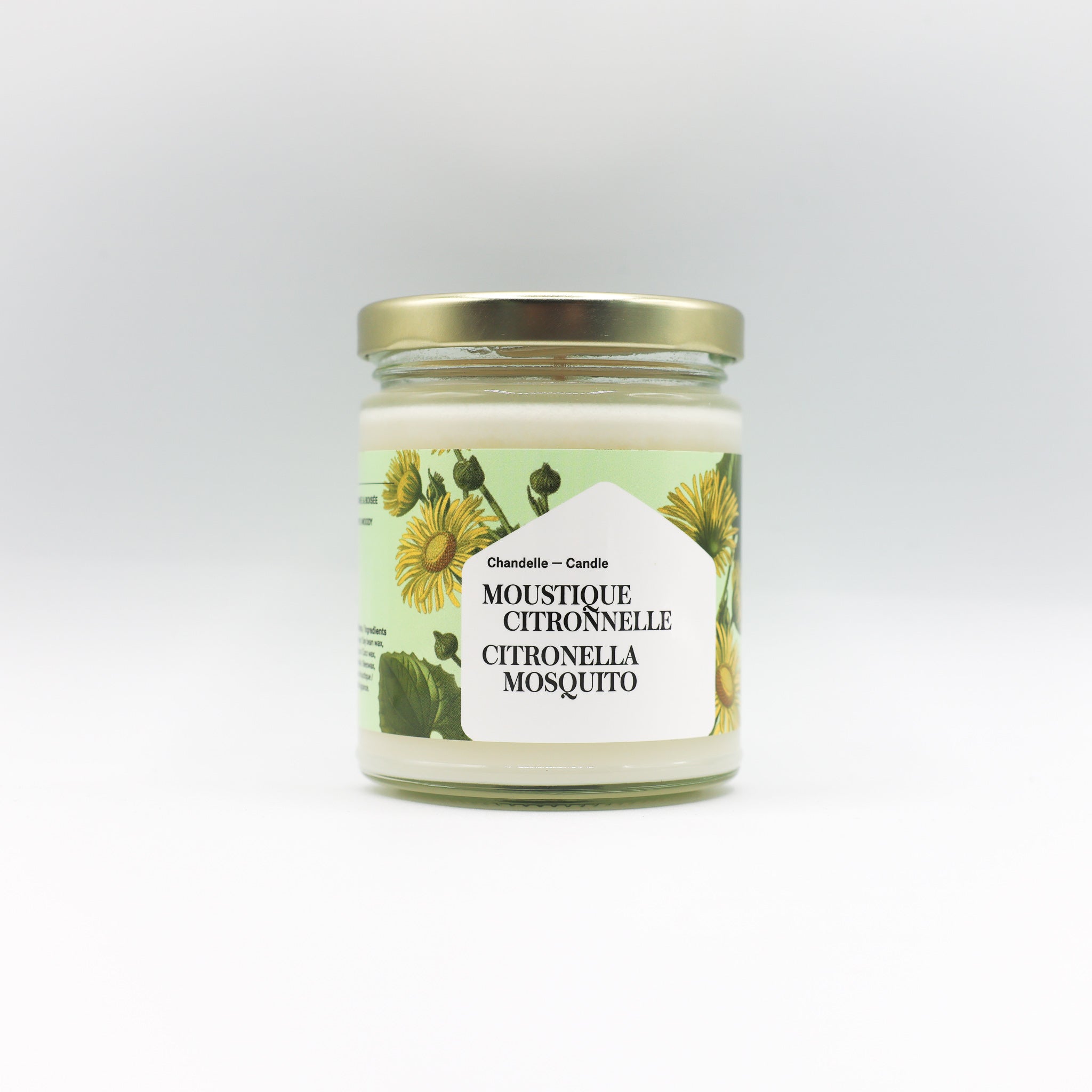 Chandelle moustique citronnelle