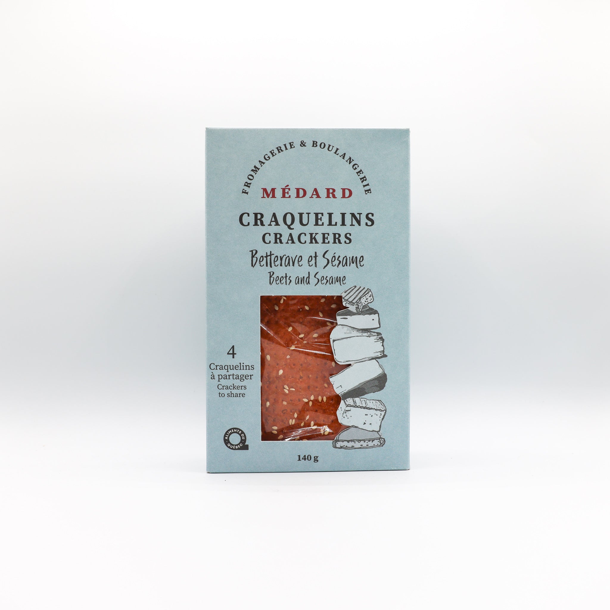 Craquelins betterave & sésame