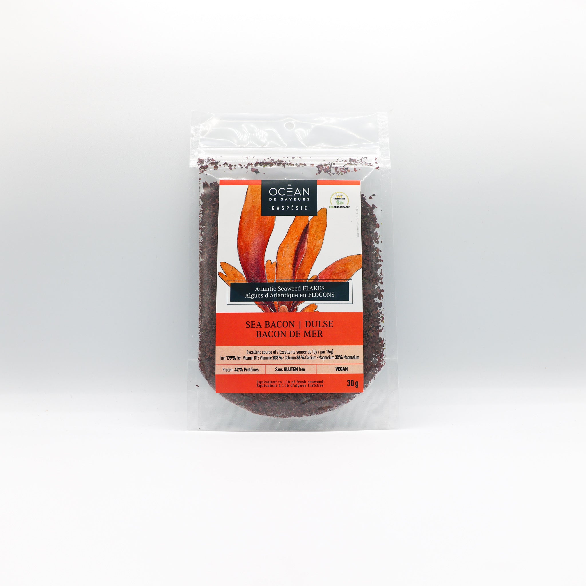 Bacon de mer en flocons