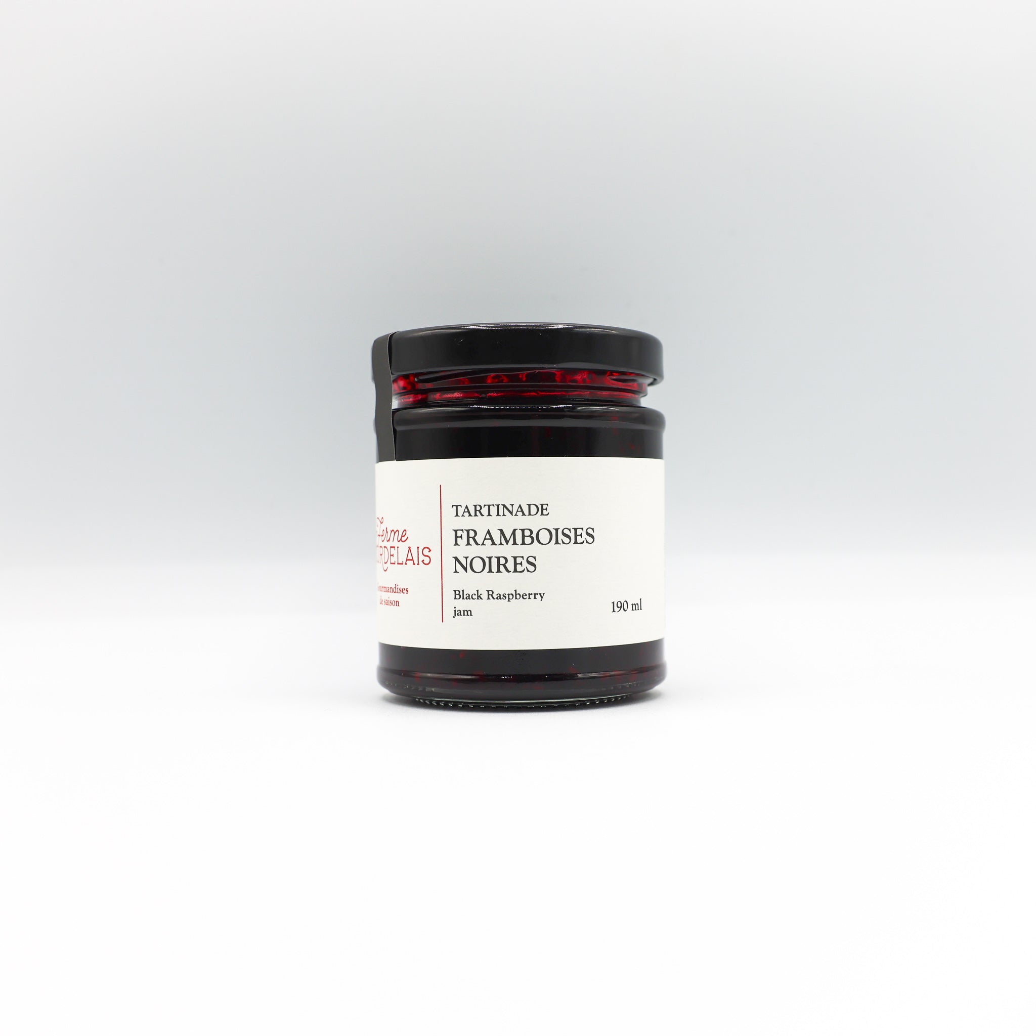 Tatinade framboises noires