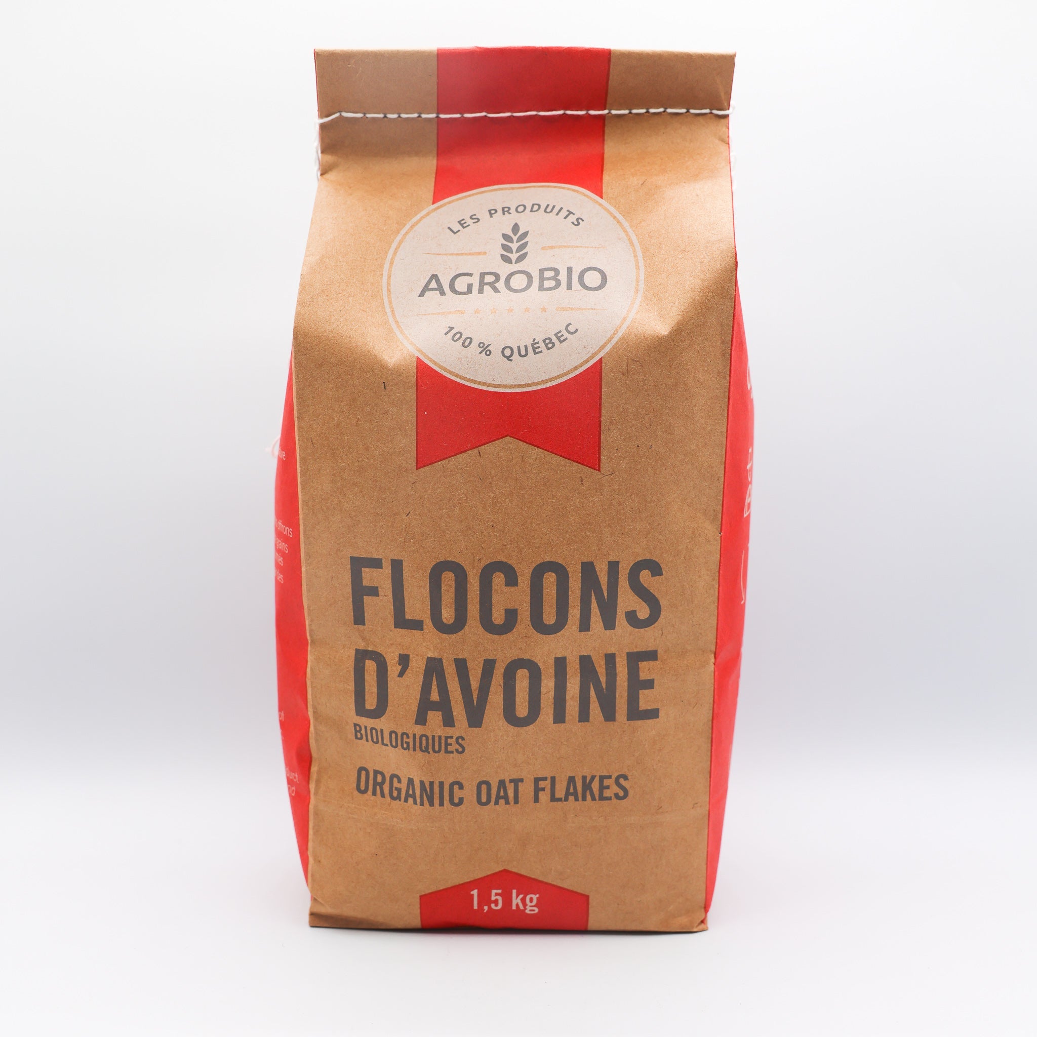 Flocons d’avoine biologiques 1.5 kg
