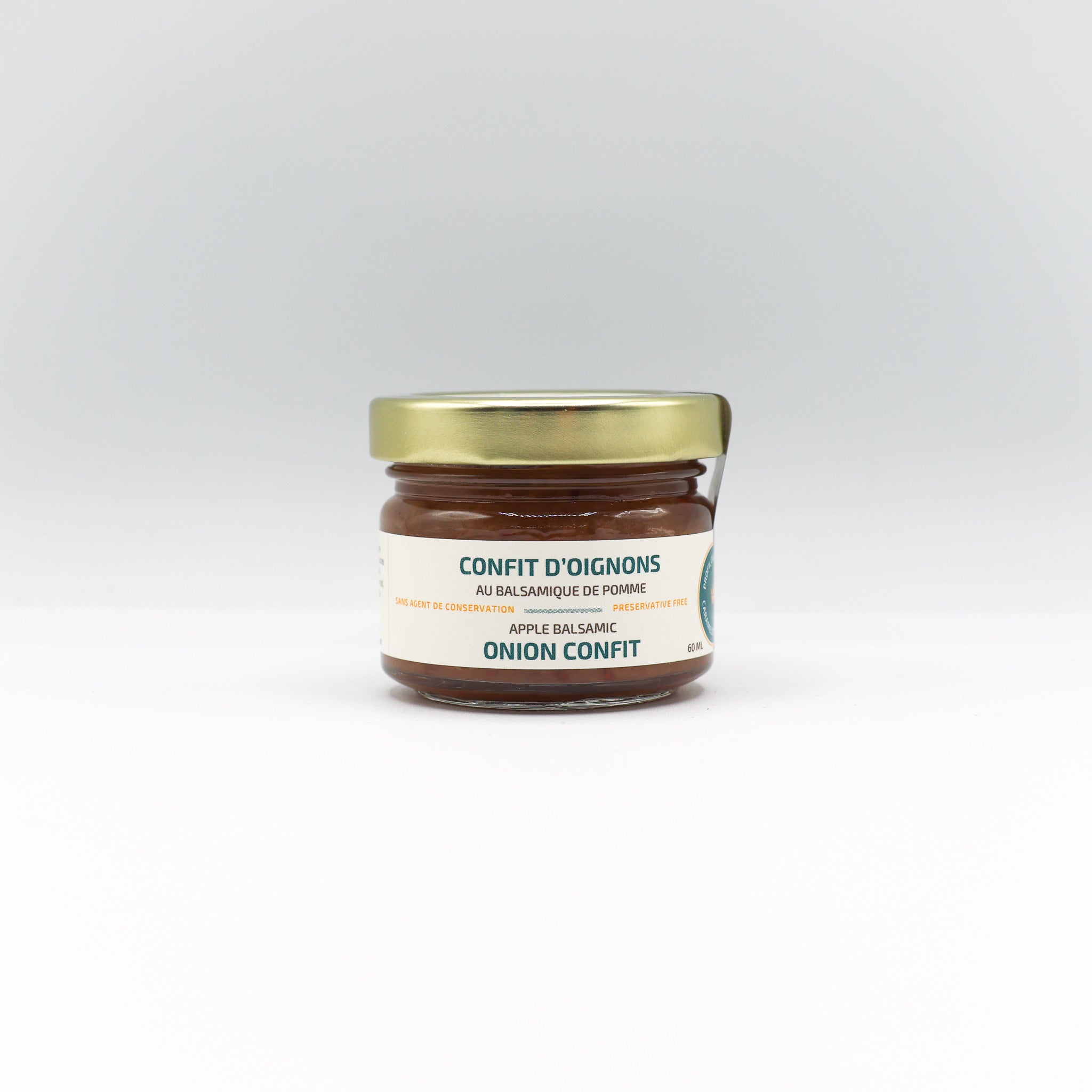 Confit d’oignons au balsamique de pomme