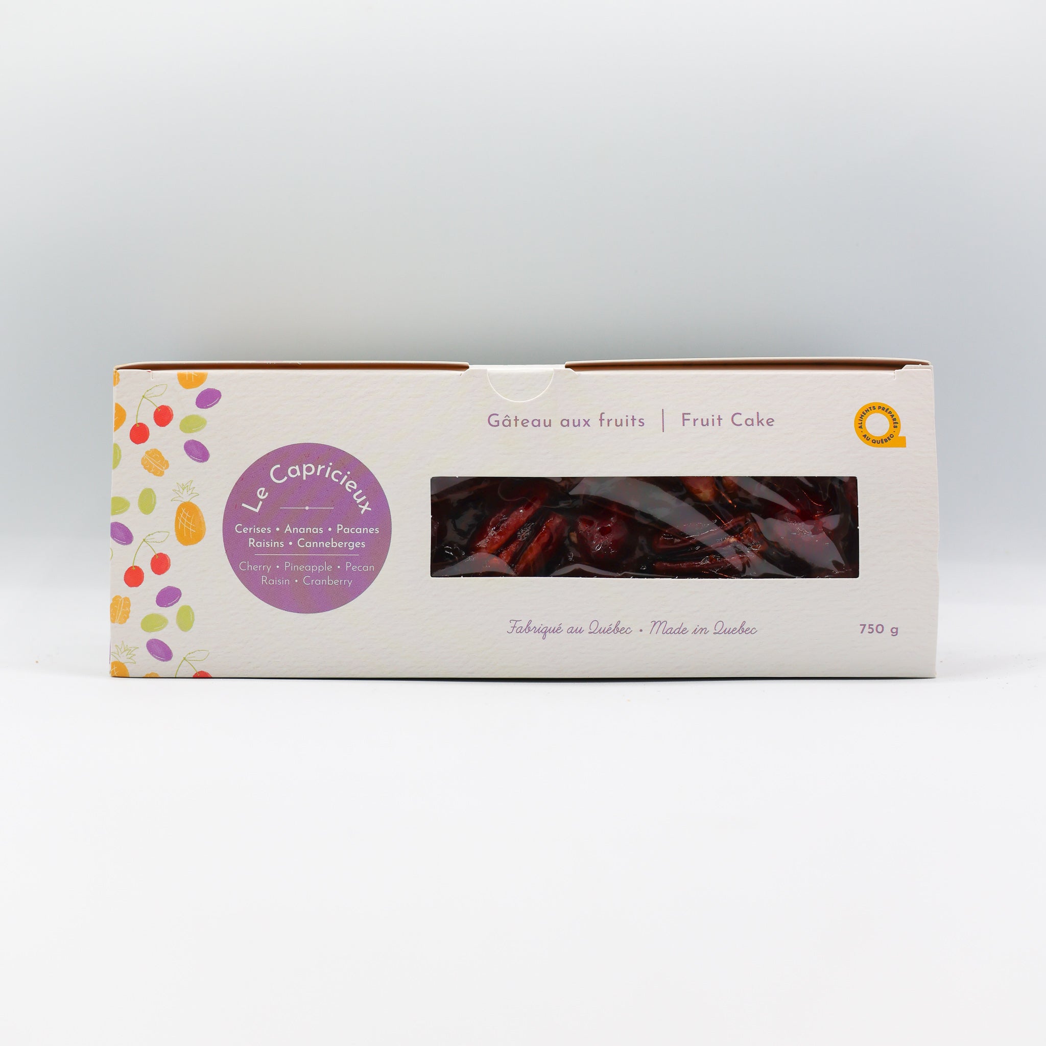 Gâteau aux fruits - Le Capricieux (sans alcool)