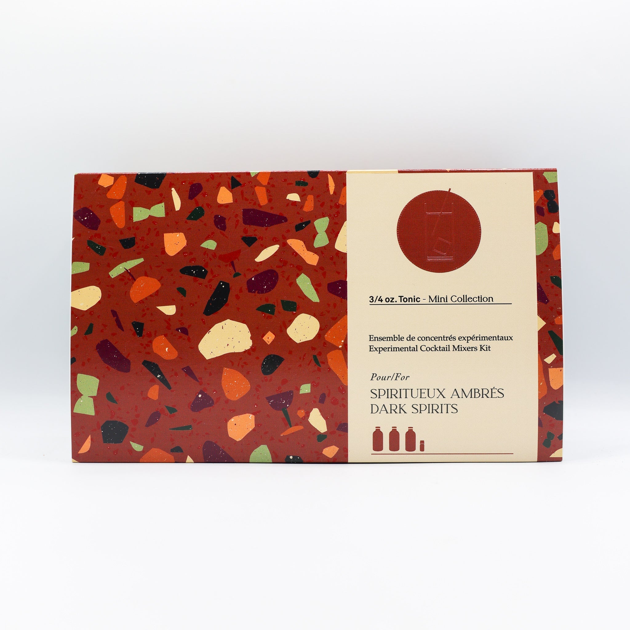 Ensemble sirops cocktails - Spiritueux ambrés