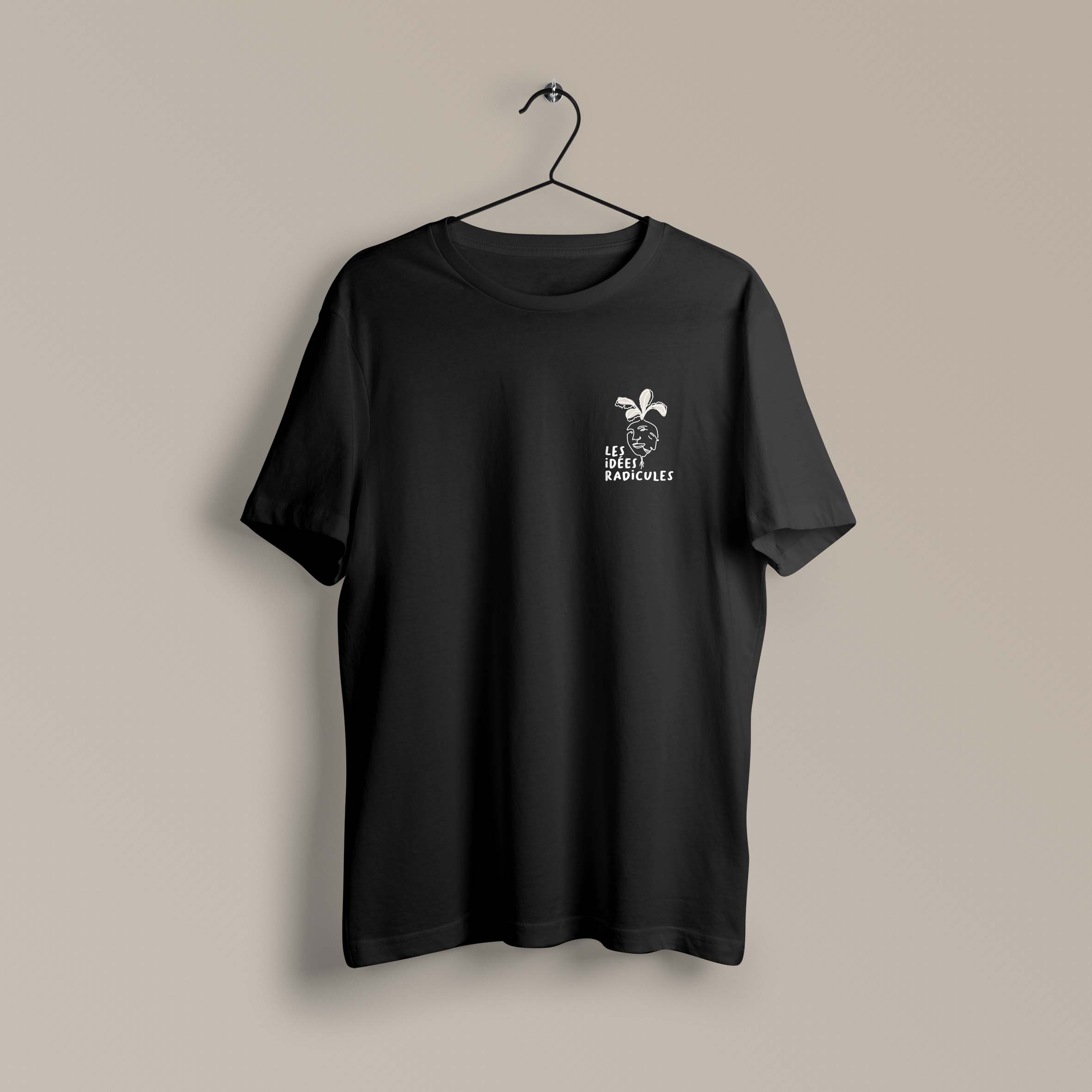 T-Shirt noir - Les Idées Radicules