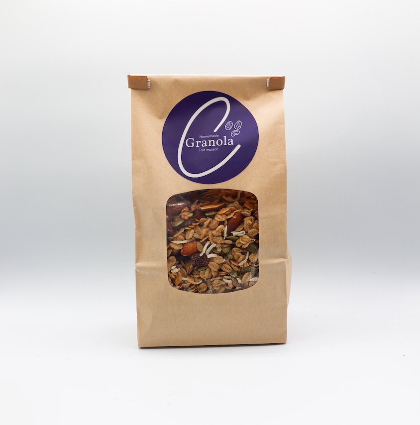 Granola fait maison - Chocolat noir