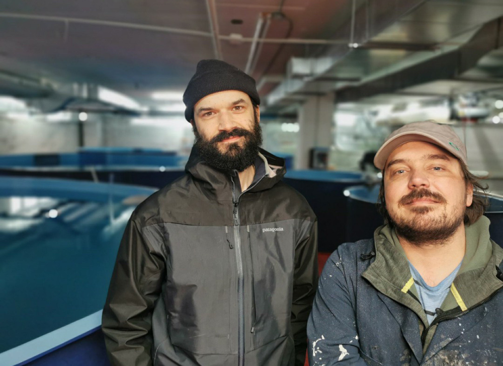 Nicolas Paquin et David Dupaul-Chicoine, pêcheurs en basse terre