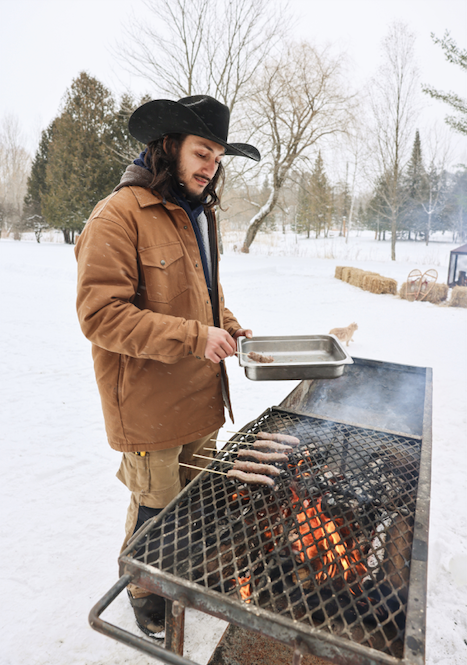 BBQ'oie hivernal