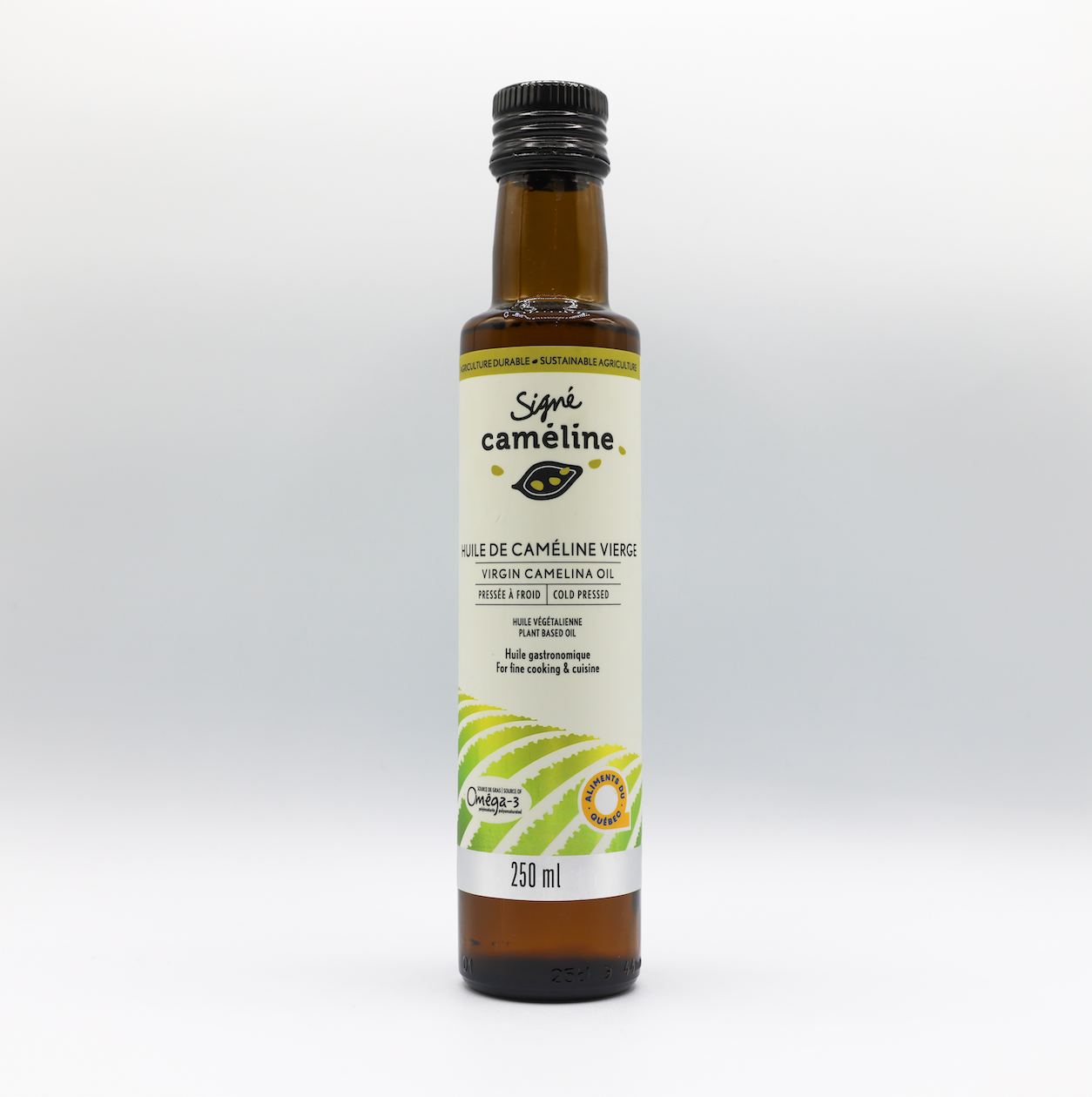 Virgin camelina oil