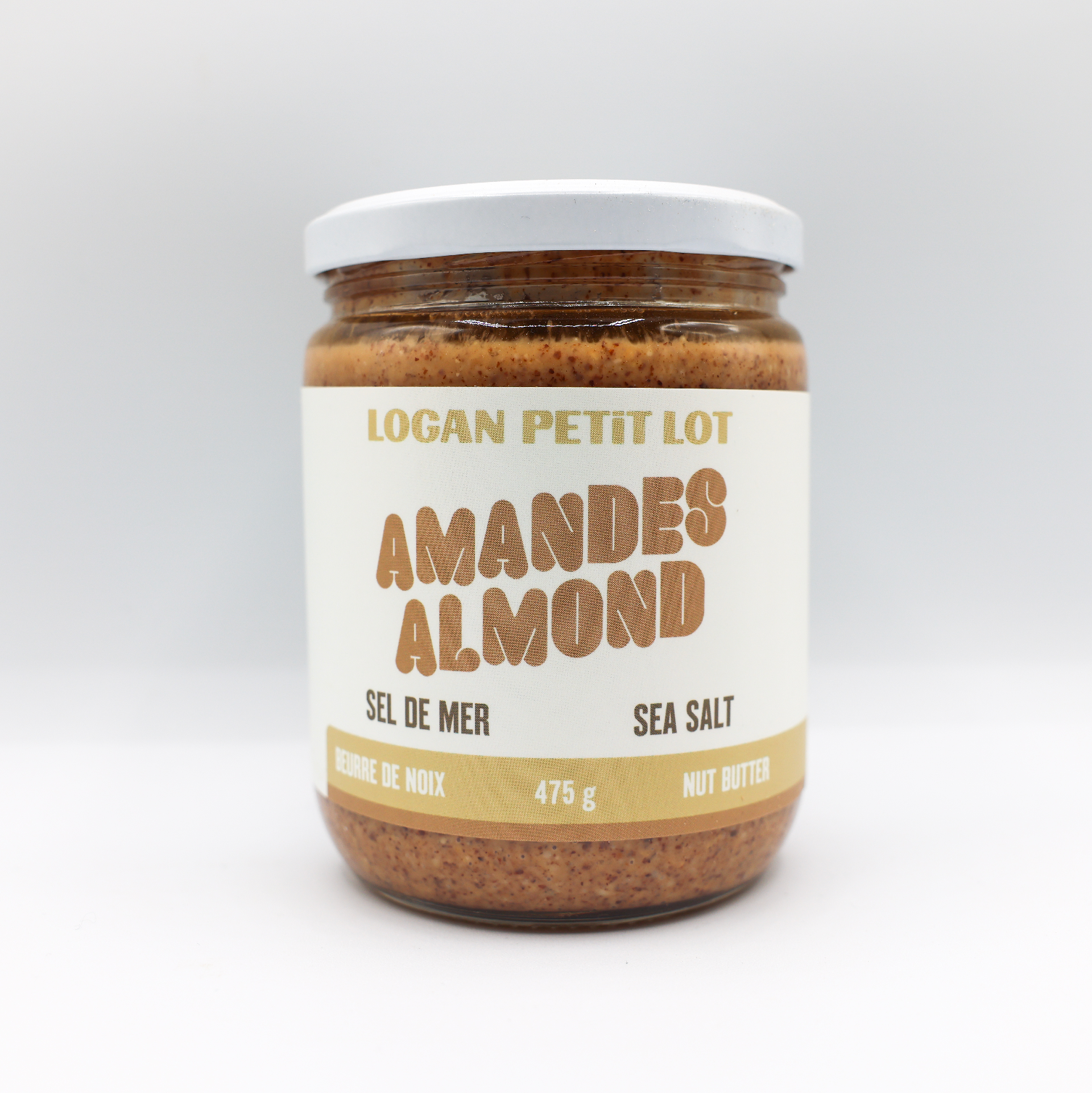 Beurre d'amandes sel de mer