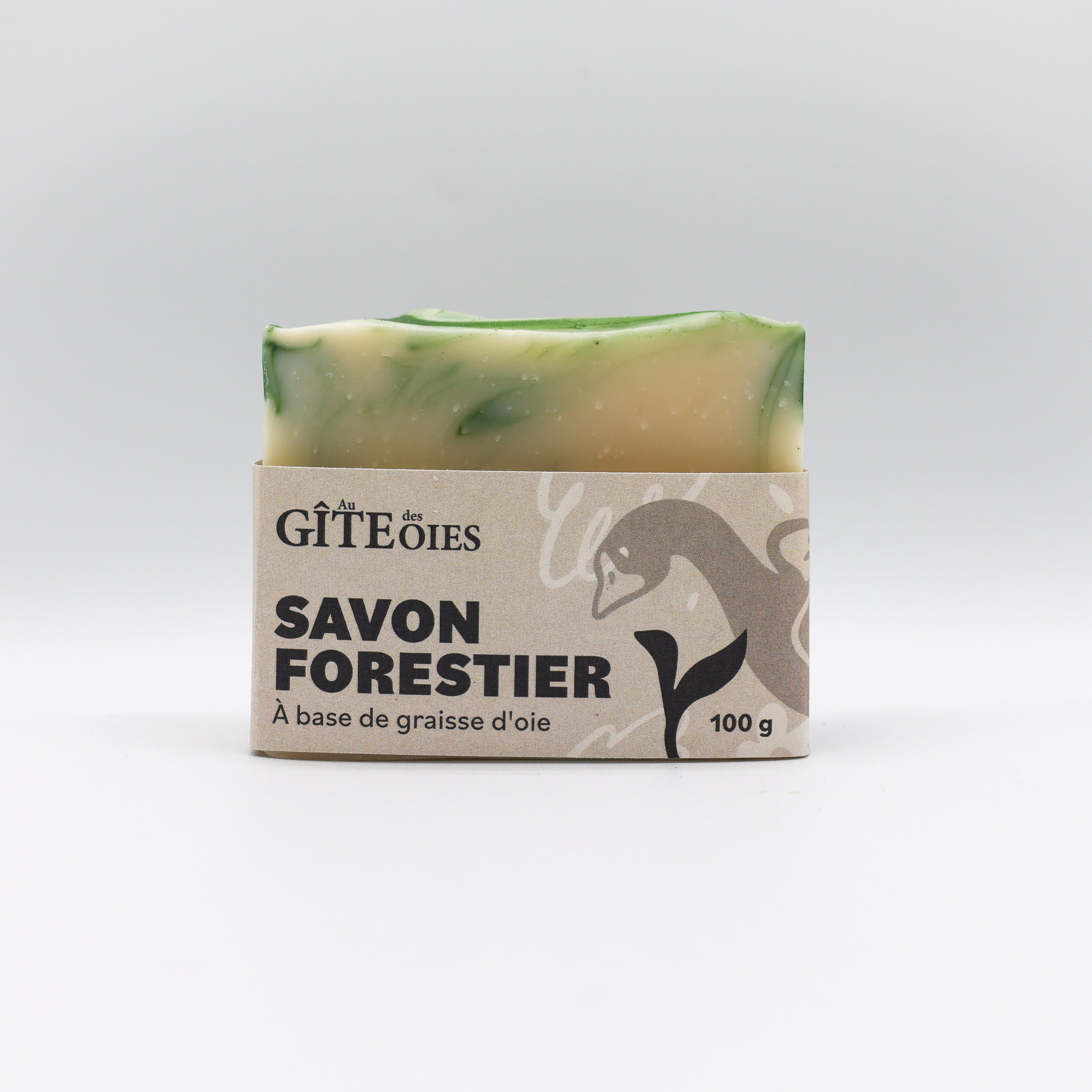 Savon gras d'oie forestier