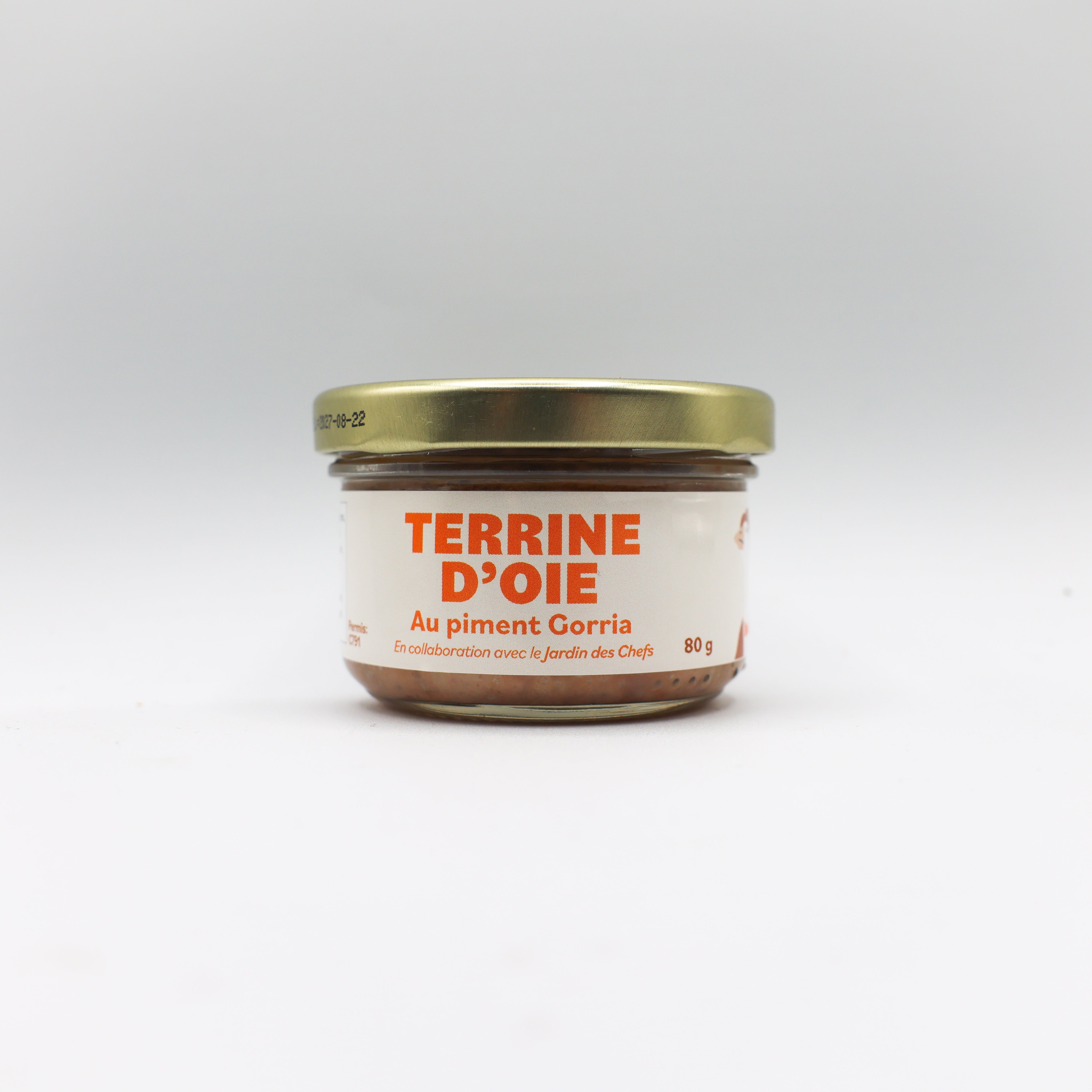 Terrine d'oie - Piment Gorria