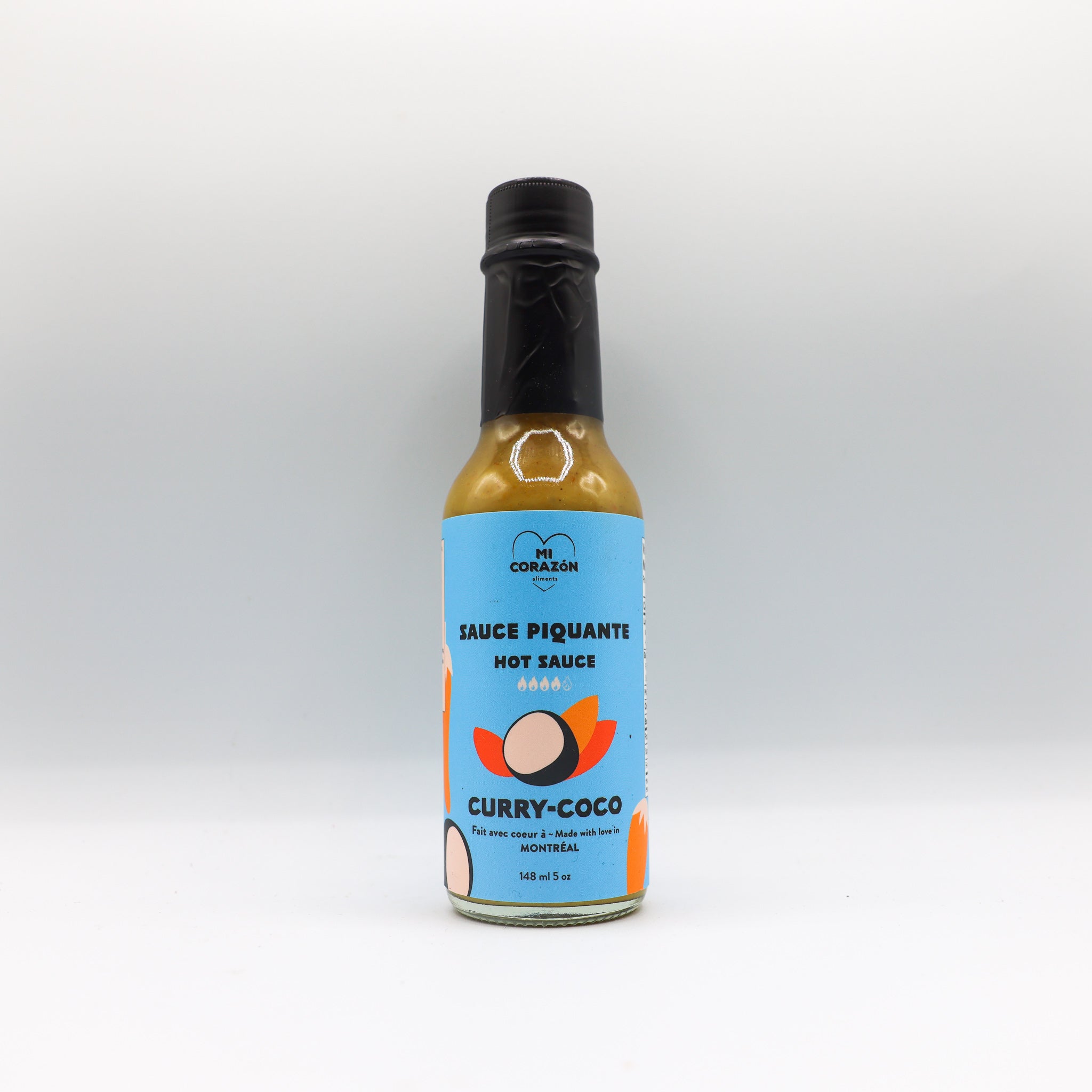 Sauce piquante curry-coco