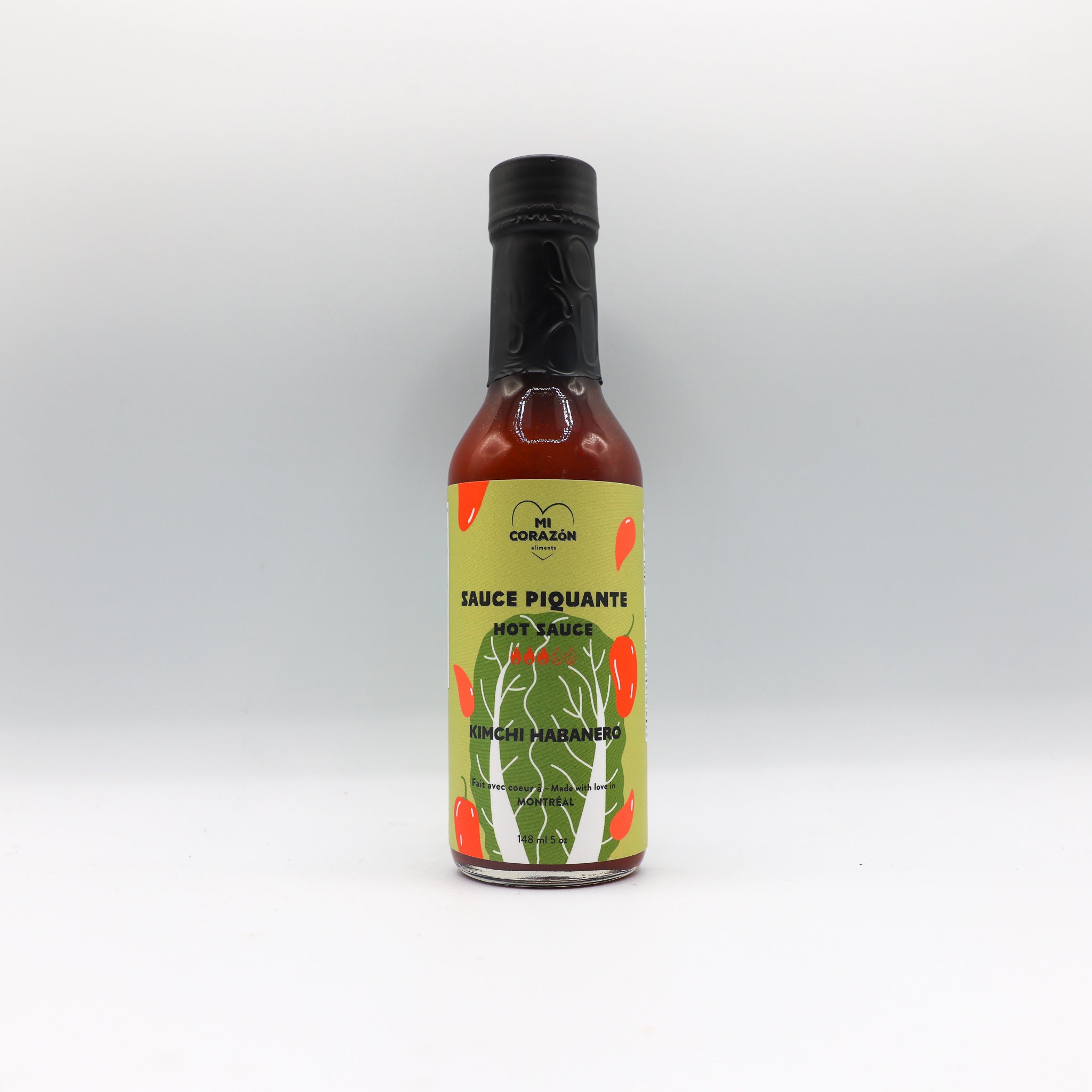 Sauce piquante kimchi & habanero