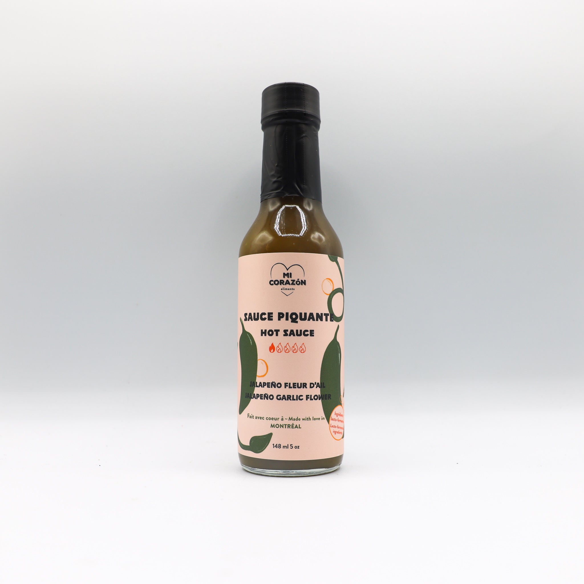 Sauce piquante jalapeño & fleur d'ail