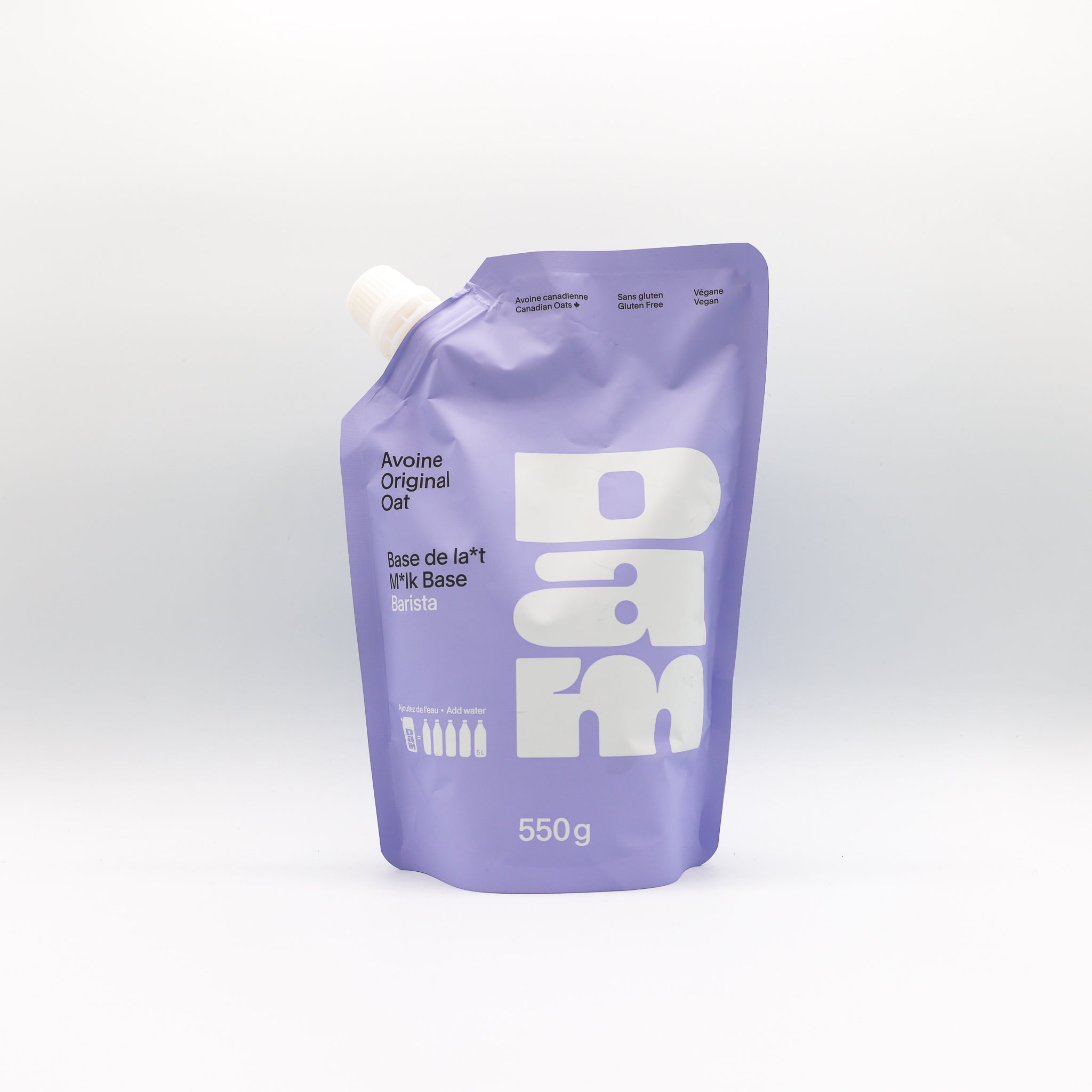 Base de lait d'avoine