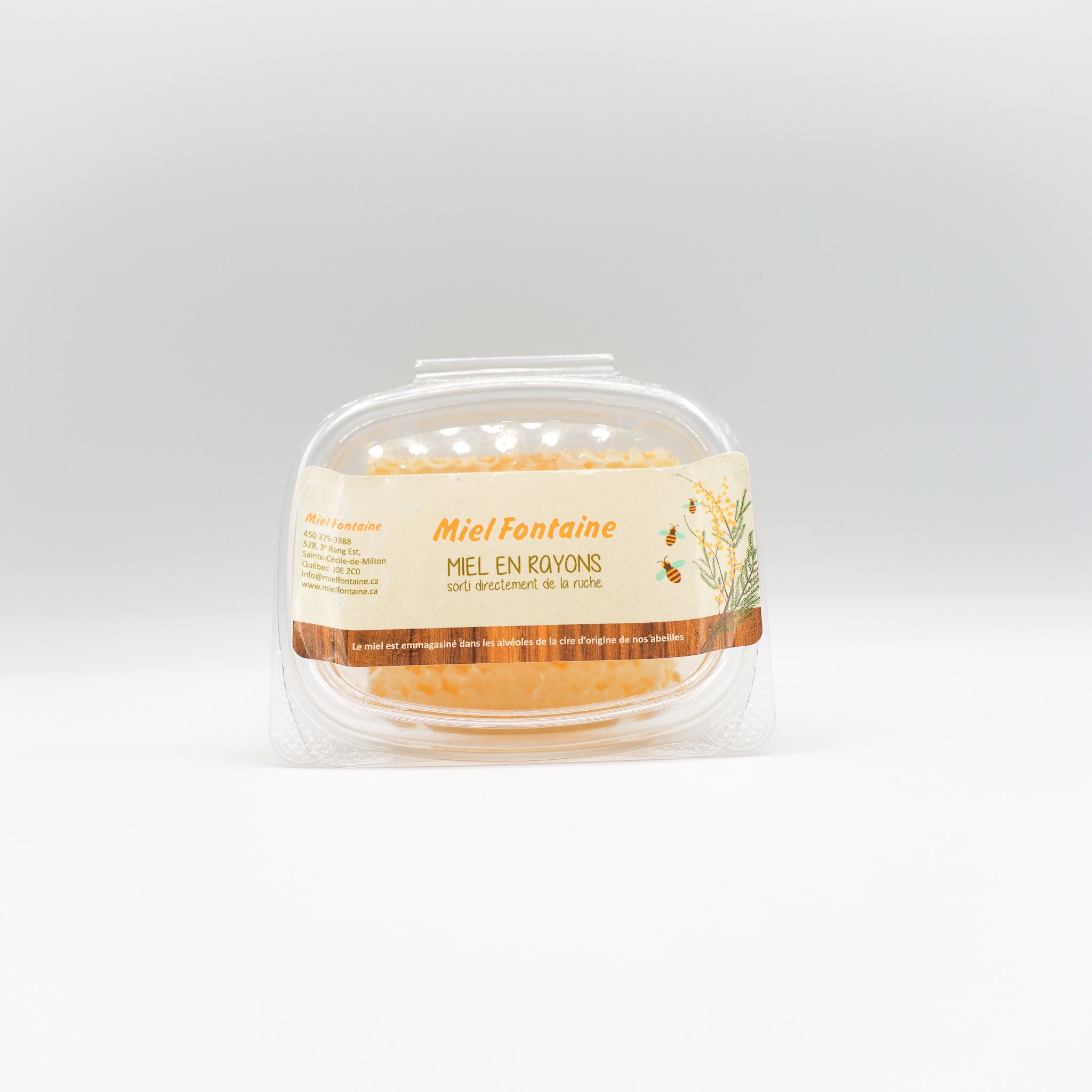 Miel en rayons