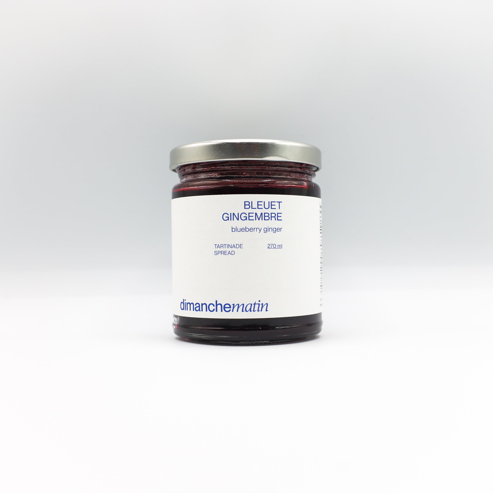 Tartinade bleuet gingembre