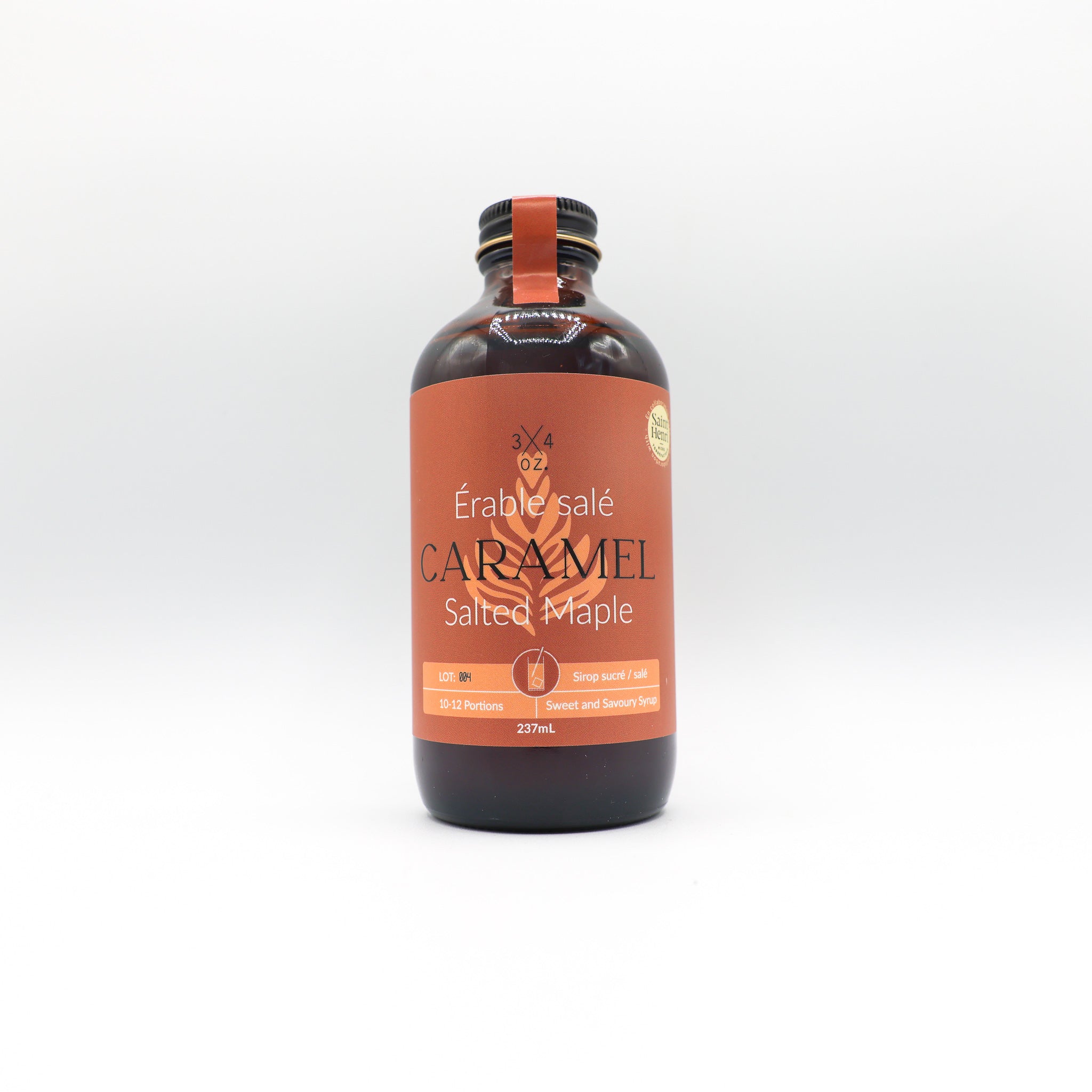 Sirop caramel salé à l’érable