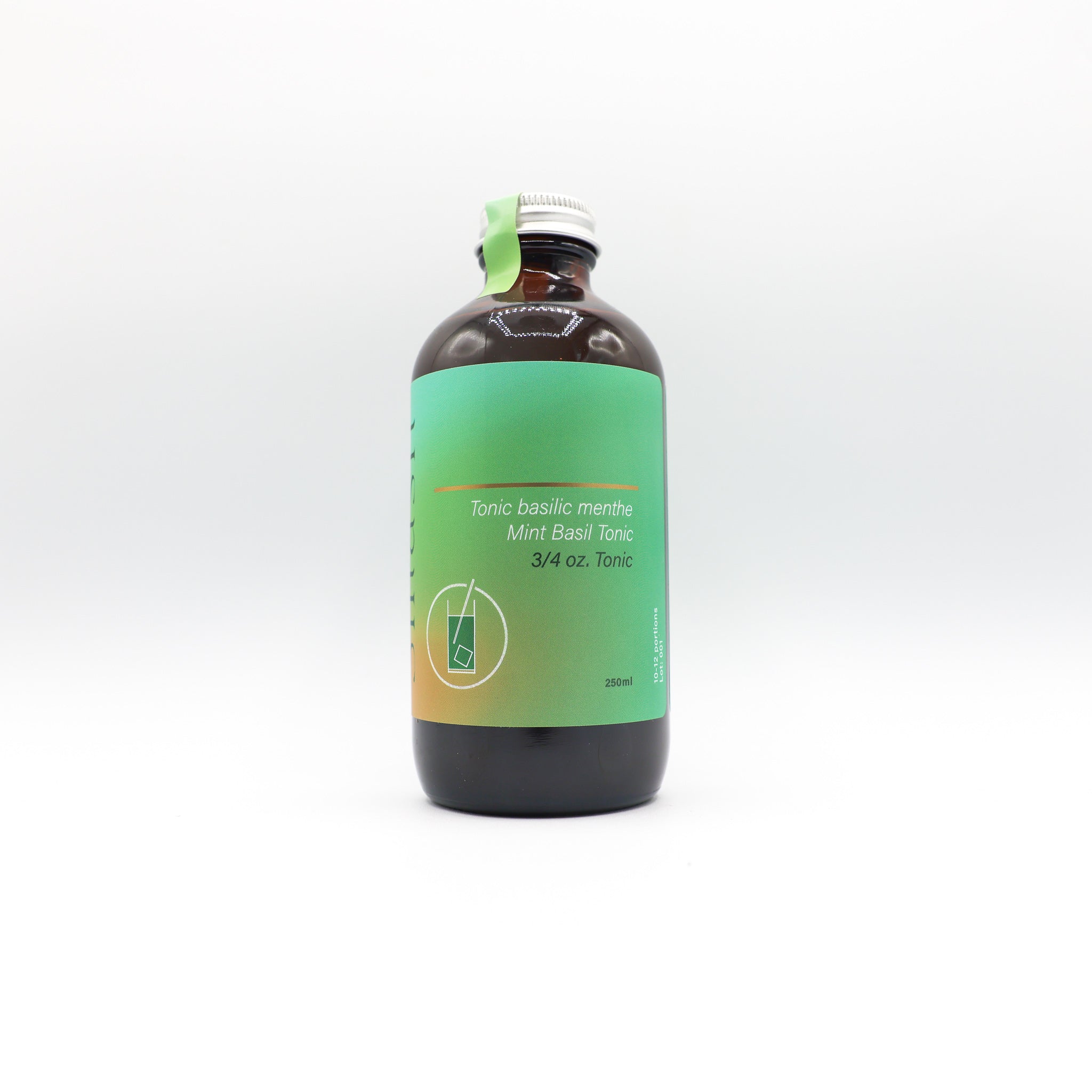 Sirop smash basilic menthe