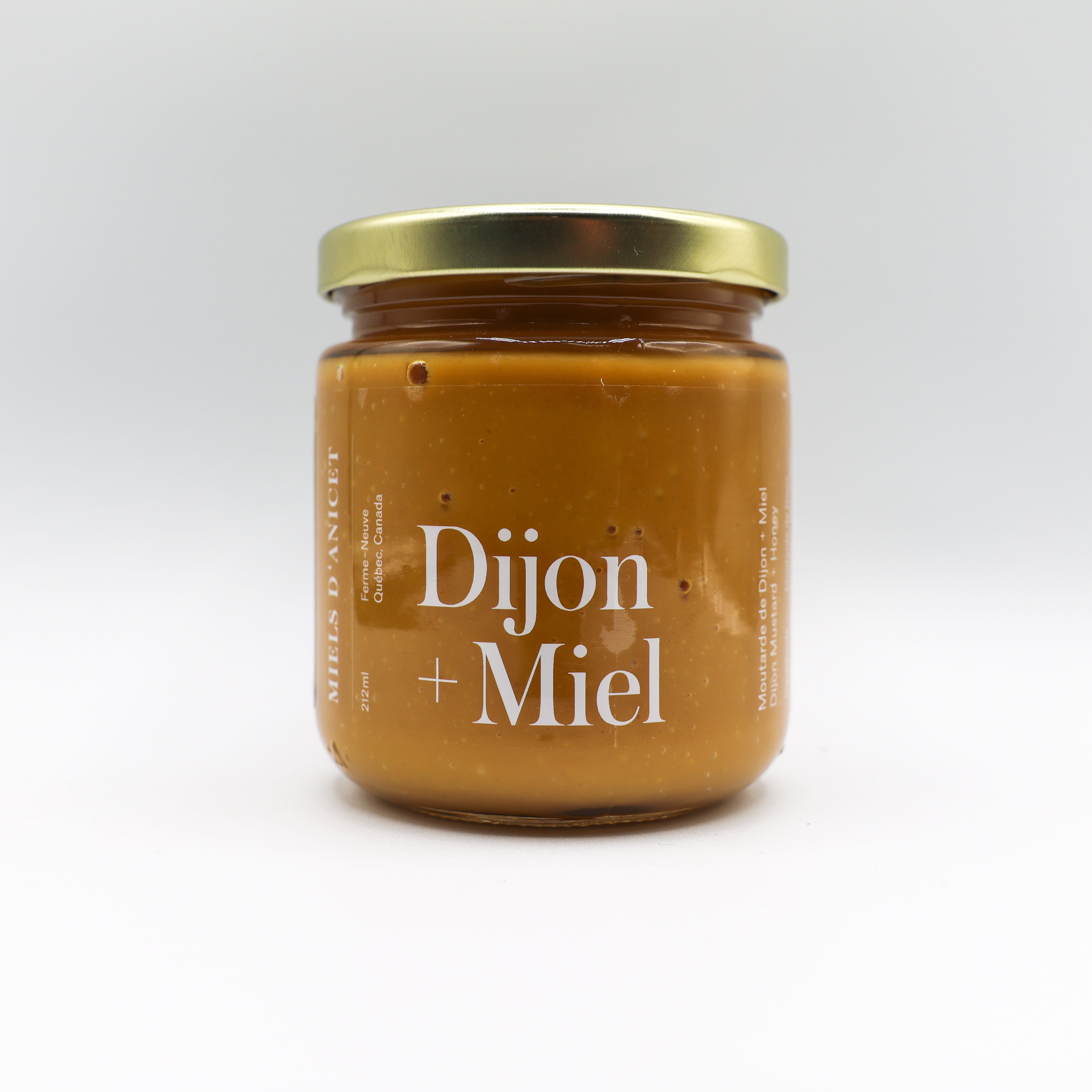 Organic Dijon mustard + honey