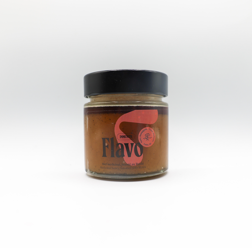 Miel médicinal boosté au Reishi